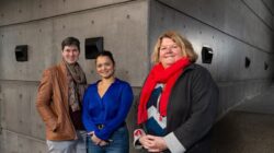 QUT researchers Dr Rachel Okolicsanyi, Martina Gyimesi, Associate Professor Larisa Haupt. | Newsreel| Newsreel