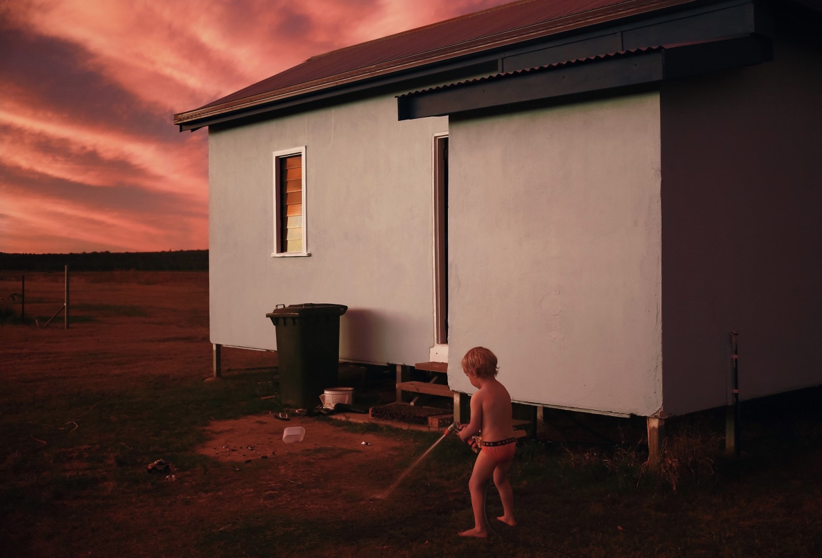 Australian Life photography competition finalist Rhebeka Stangret's Hot and Dusty Sunset. | Newsreel