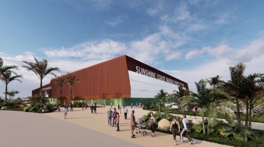 Render Sunshine Coast Indoor Sports Centre. | Newsreel