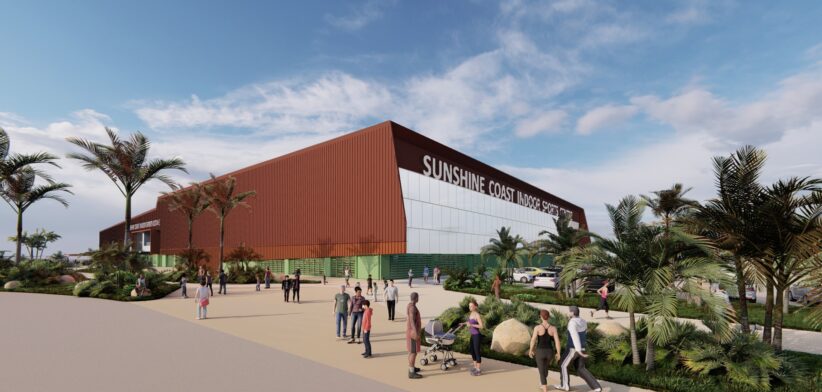 Render Sunshine Coast Indoor Sports Centre. | Newsreel