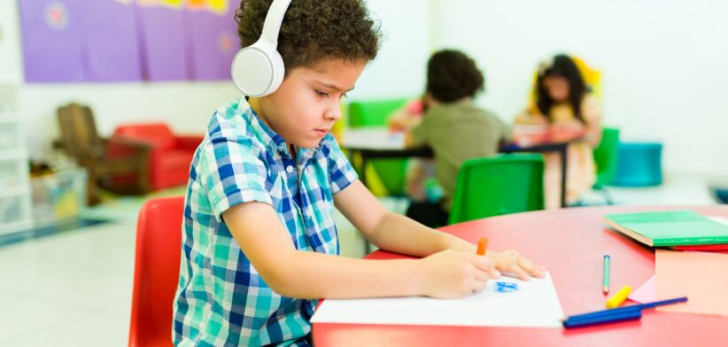 Child with autism in classroom. | Newsreel