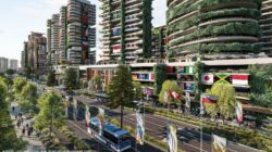 Artist's impression of the Brisbane 2032 Olympic and Paralympic Athletes Village in Hamilton. | Newsreel