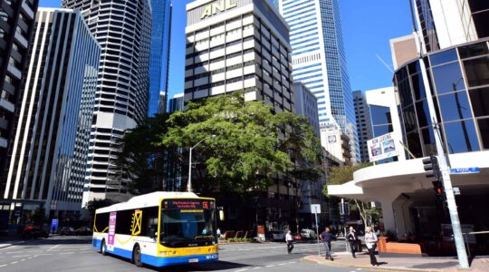 Brisbane City Council Bus. | Newsreel