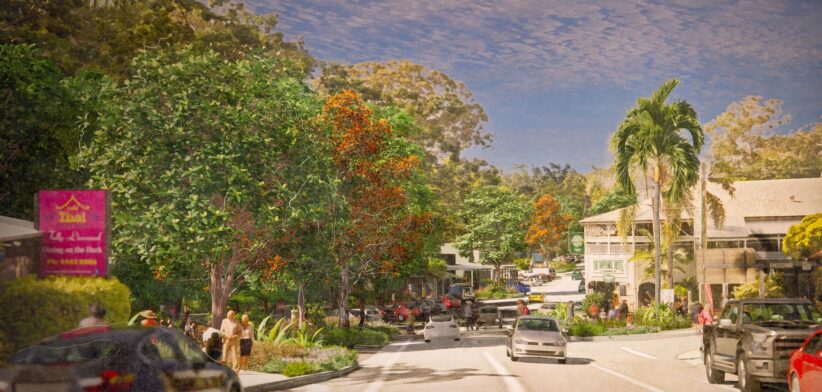 Future Eumundi streetscape. | Nesreel