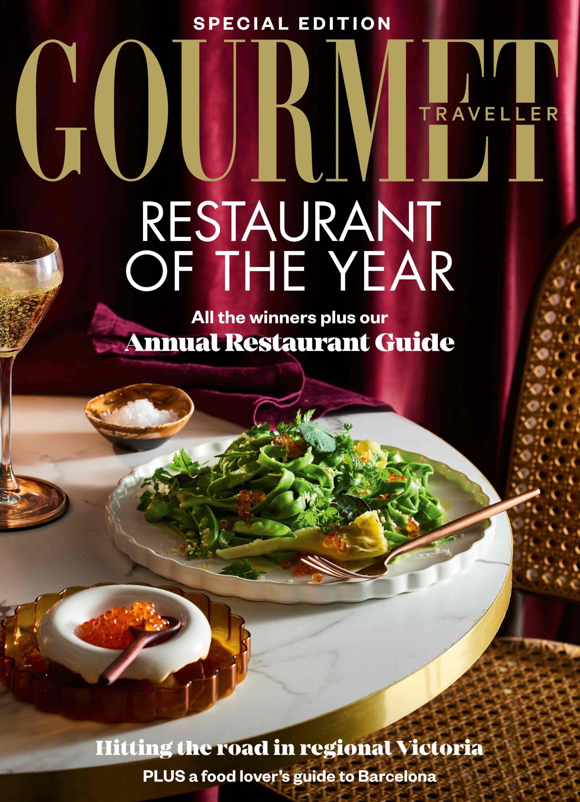 The cover of Gourmet Traveller - Newsreel