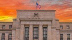 US Federal Reserve building. | Newsreel