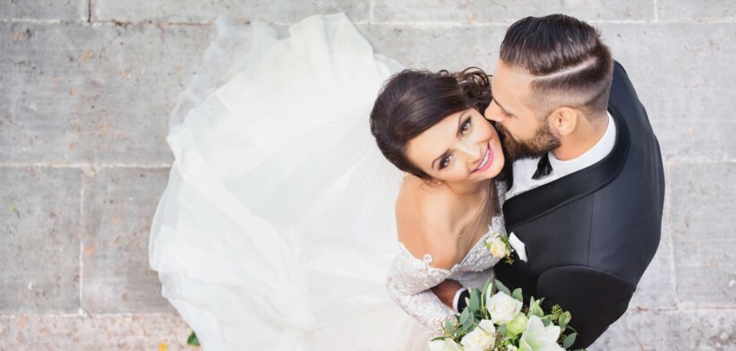 Couple getting married. | Newsreel