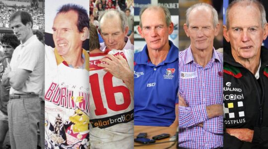 Rugby League coach Wayne Bennett. | Newsreel