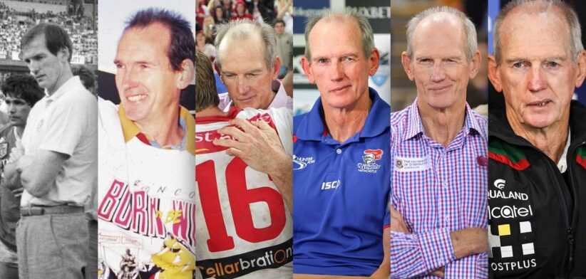 Rugby League coach Wayne Bennett. | Newsreel