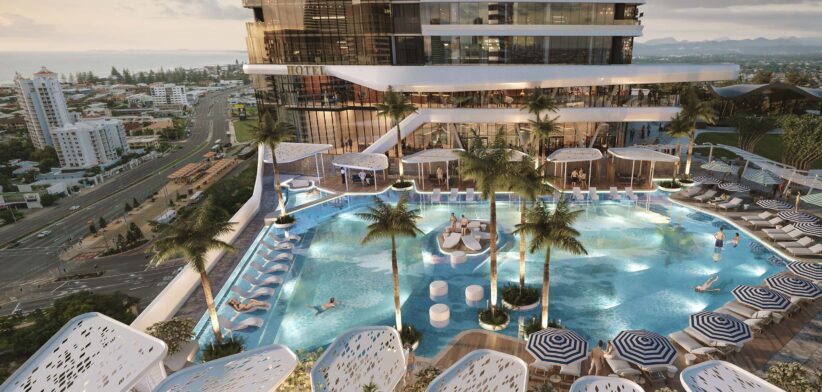 Andaz Gold Coast pool deck. | Newsreel