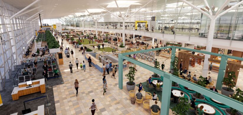 Brisbane international terminal makeover