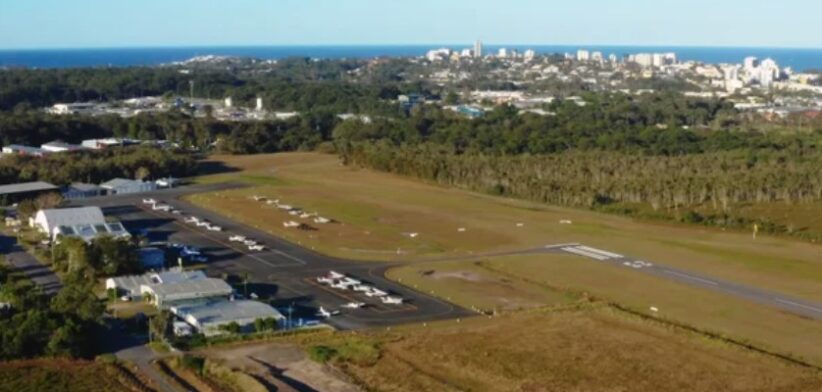 Caloundra Aerodrome, Sunshine Coast. | Newsreel