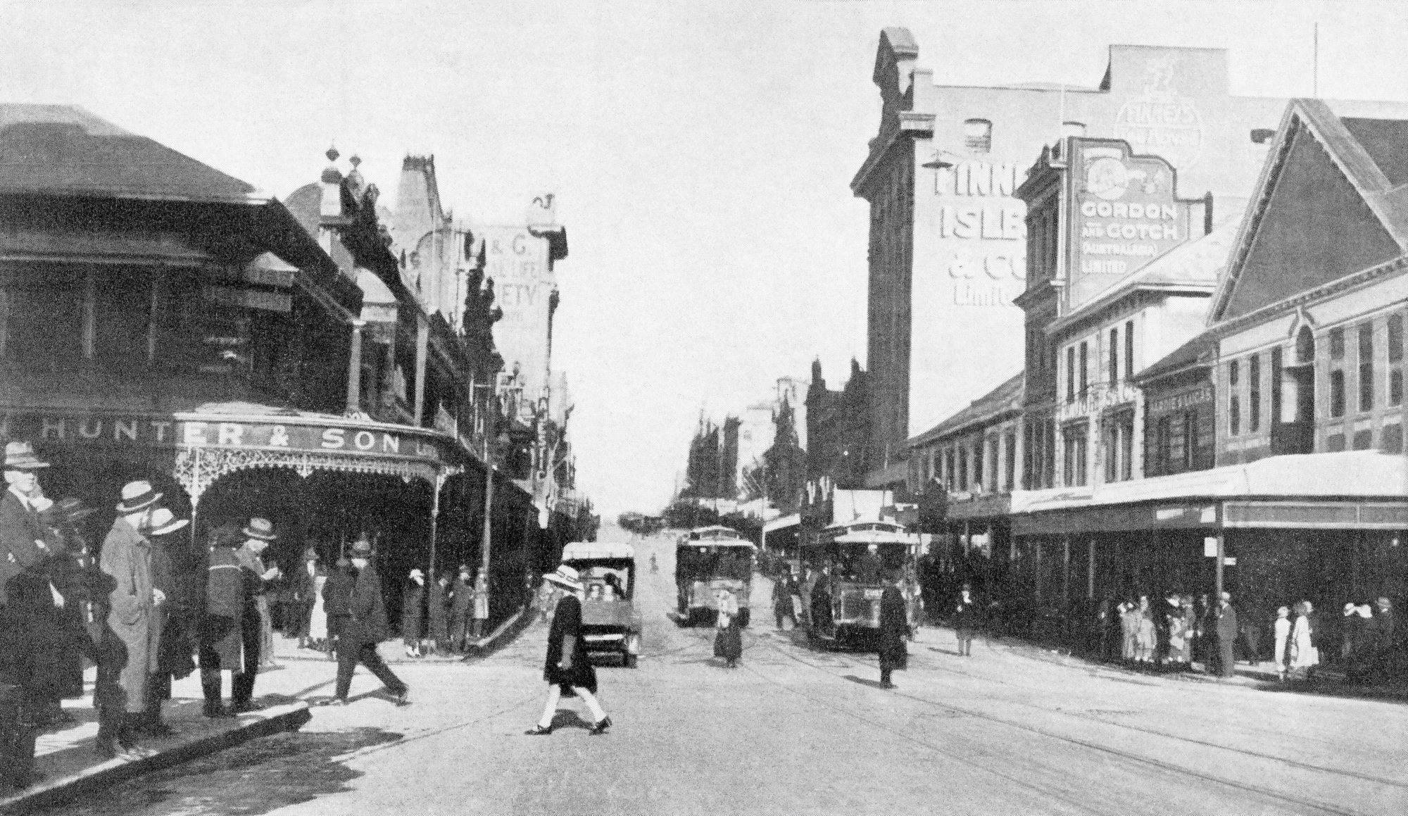 Queen Street, Brisbane, 1923. | Newsreel