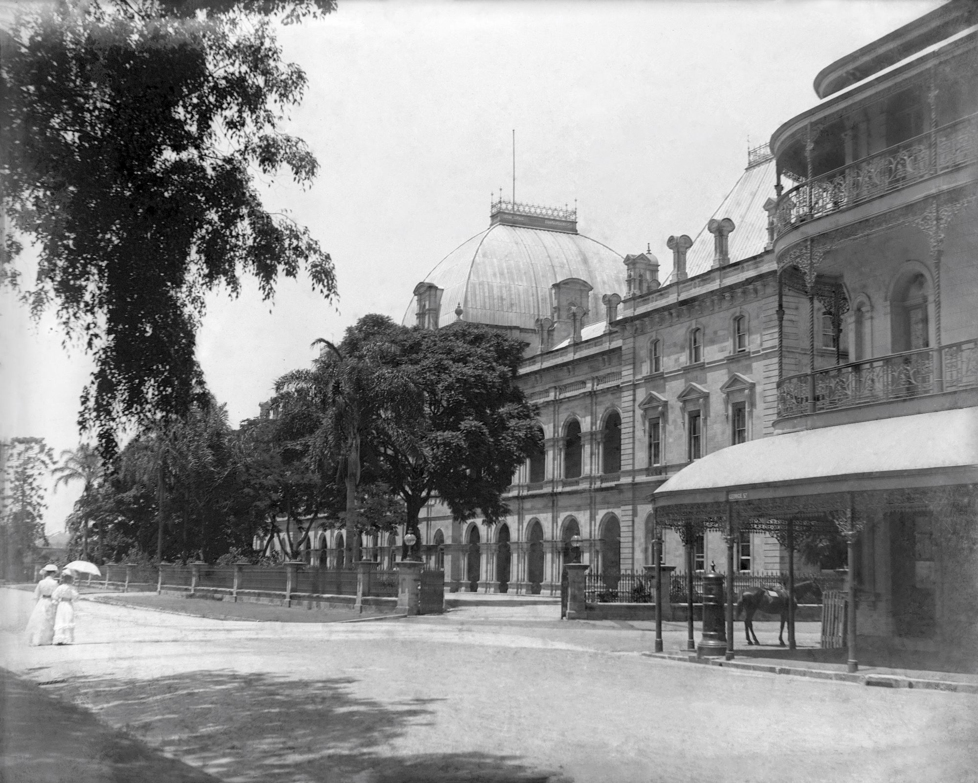 Queensland Parliament House, Brisbane, 1906. | Newsreel