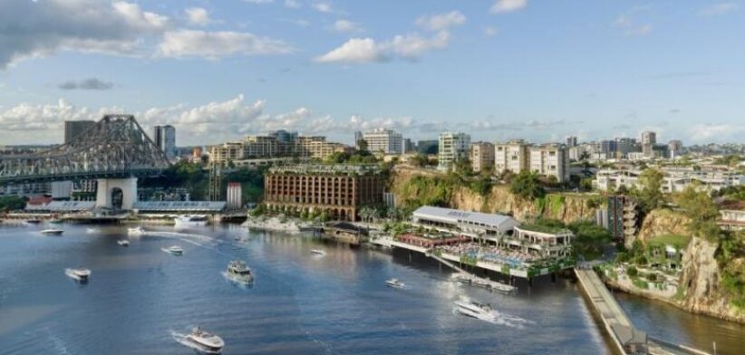 New hotel for Howard Smith Wharves, Brisbane. | Newsreel