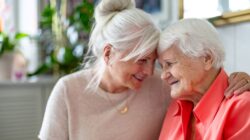 Two elderly women. | Newsreel