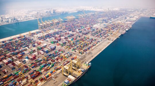 Port in Dubai, UAE. | Newsreel