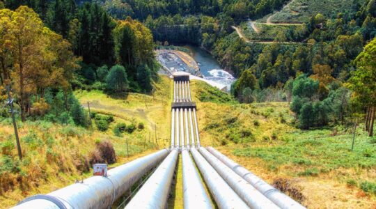 Pumped hydro plant. | Newsreel