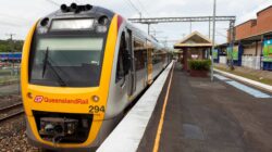 Queensland Rail passenger train. | Newsreel