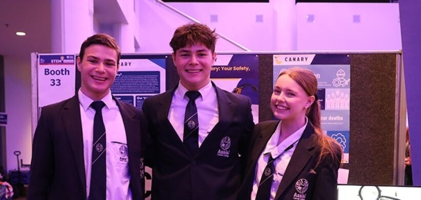 BCE STEM MAD Secondary STEM winners Assisi Catholic College Upper Coomera. | Newsreel