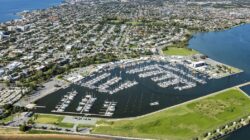 Scarborough Boat Harbour. Redcliffe, Queensland.