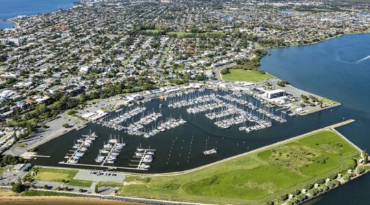 Scarborough Boat Harbour. Redcliffe, Queensland.