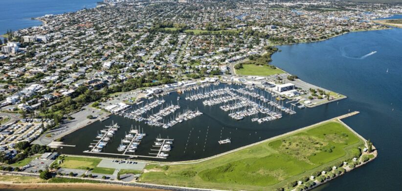 Scarborough Boat Harbour. Redcliffe, Queensland.