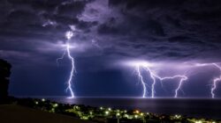 Storm and lightning in Australia. | Newsreel