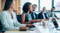 Majority women in boardroom. | Newsreel