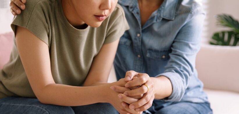 Young person being supported. | Newsreel