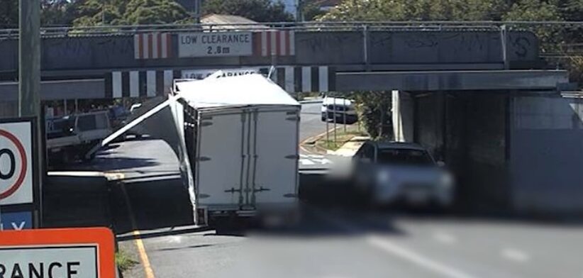 Bridge strike. Brisbane Queensland