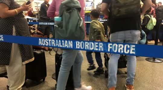 Australian Border Force signage. | Newsreel