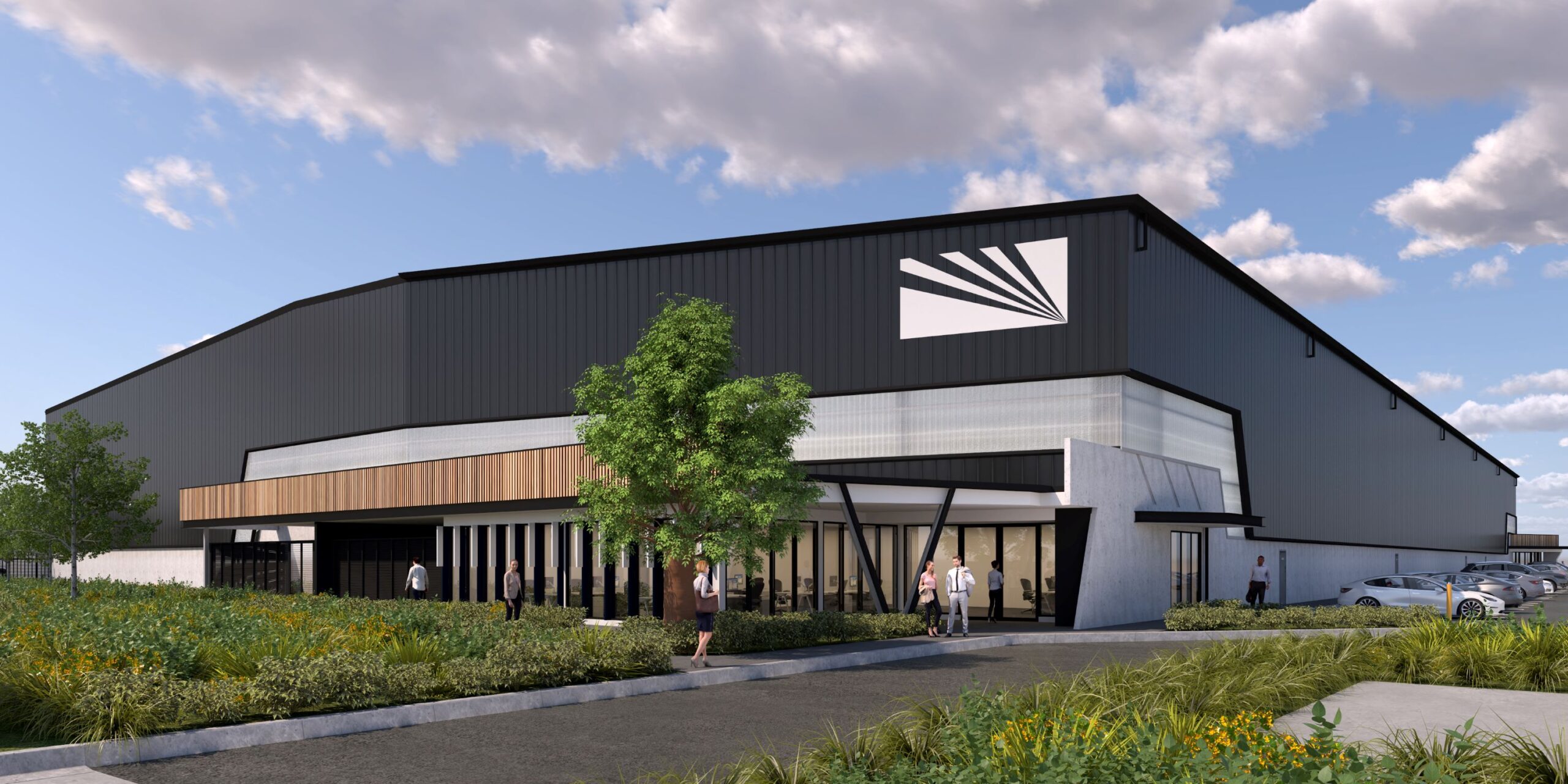 New industrial warehouse for Brisbane Airport Newsreel