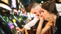 Sad couple gambling. | Newsreel