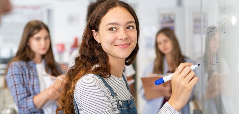 Maths student. | Newsreel