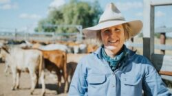 Central Queensland beef producer Melinee Leather. | Newsreel