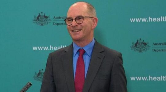 Professor Kelly steps down as Australia’s CMO