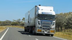 Road train Queensland Outback. | Newsreel