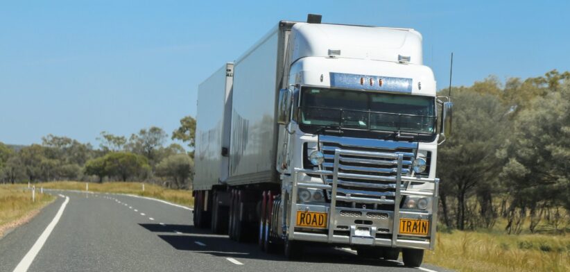 Road train Queensland Outback. | Newsreel