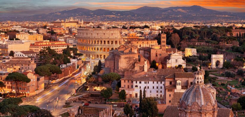 The Colosseum in Rome. | Newsreel