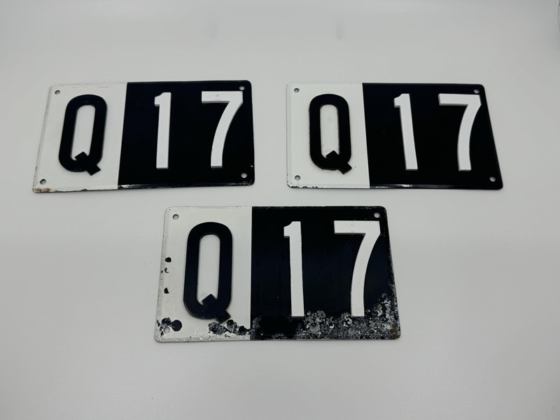 Heritage Q17 Queensland licence plate. | Newsreel