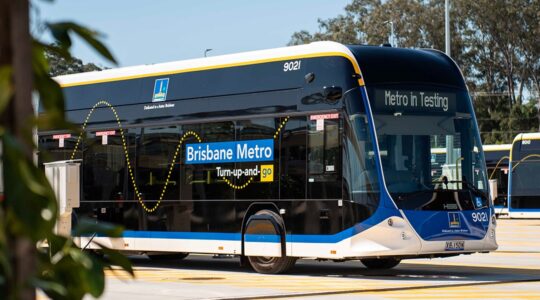 Brisbane City Council Metro vehicle. | Newsreel