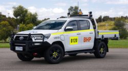 Battery-electric Toyota HiLux double cab ute. | Newsreel