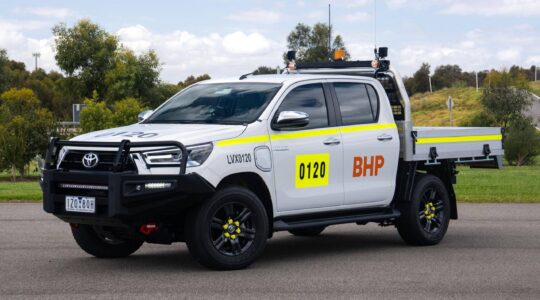 First electric HiLux tested in western mining conditions