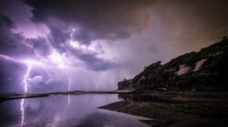 Storm and lightning. | Newsreel