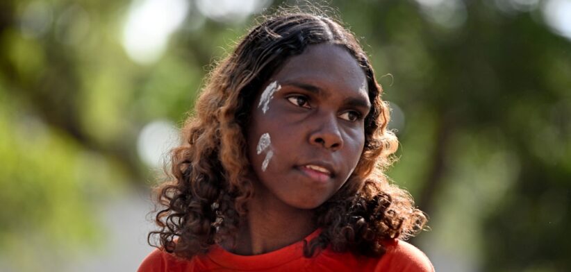 Australian Aboriginal girl. | Newsreel