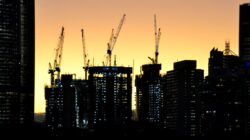 Construction on the Brisbane skyline. | Newsreel