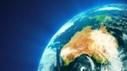 Australia from space. | Newsreel