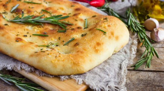 Tasty focaccia 8000 years in the making