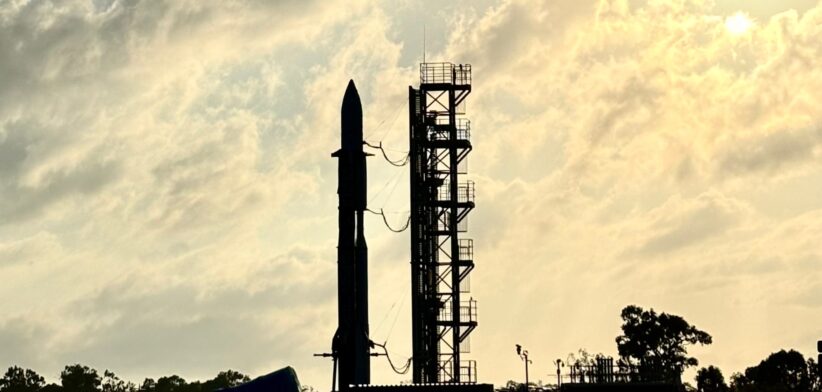 Gilmour Space rocket in Bundaberg, Queensland.